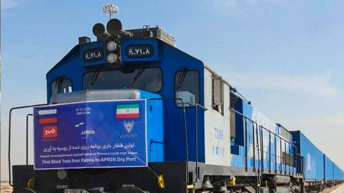 “Un hito importante”: el primer tren de mercancías de Rusia llega a Irán