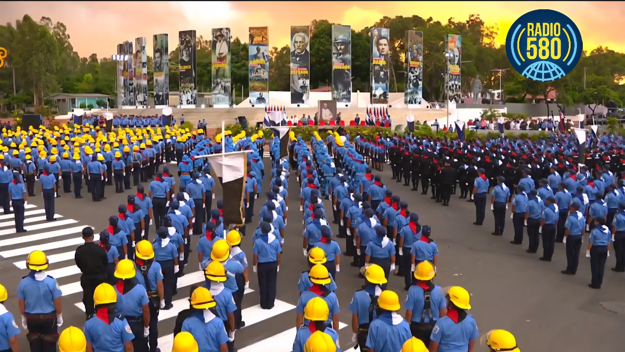 Copresidentes de Nicaragua encabezan acto por la fundación del MINT