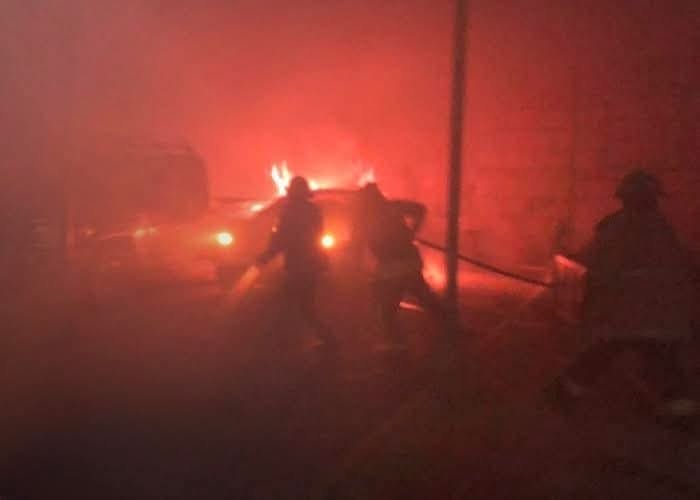 Incendio en Jinotega cobra la vida de vigilante de autolavado