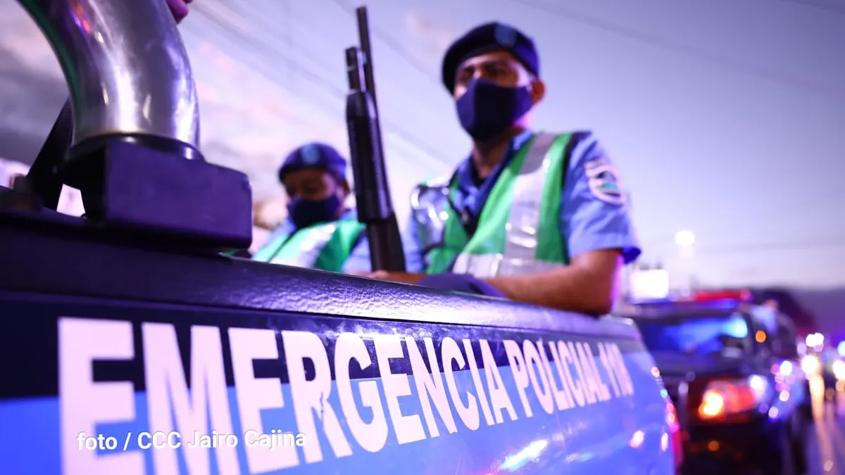 Primera semana de noviembre deja a 96 delincuentes tras las rejas en Nicaragua