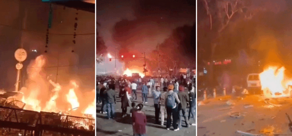 Declaran alerta máxima en la India tras explosión mortal de un coche