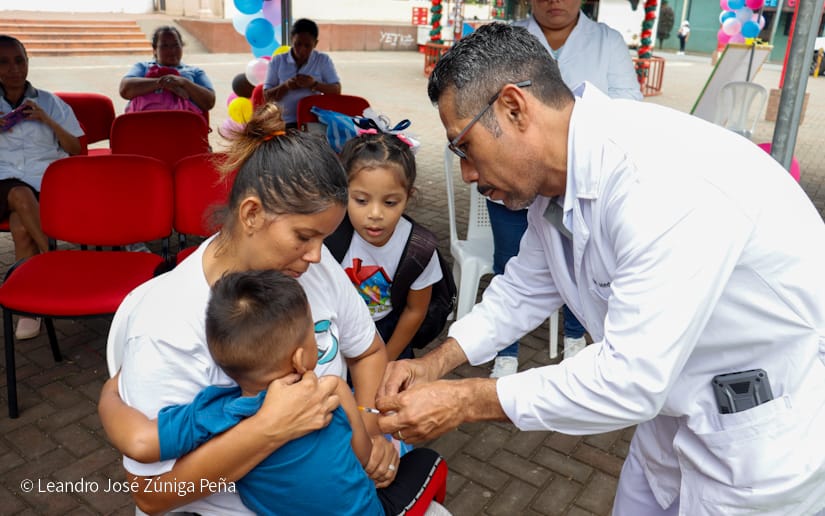 Ministerio de Salud inicia en Carazo II Campaña Nacional de Vacunación