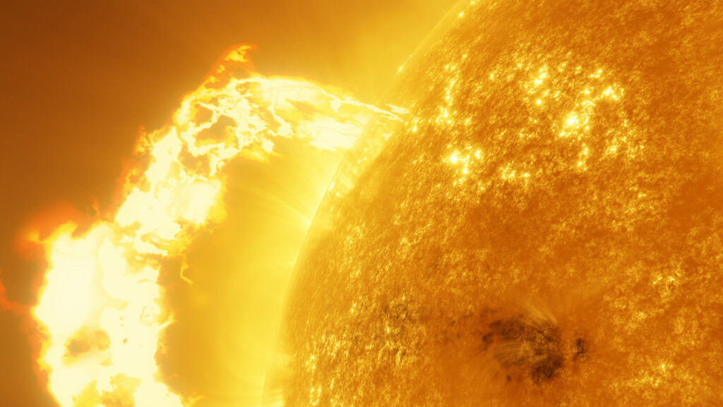 Potente llamarada solar provoca 'apagones' de radio en Europa y África