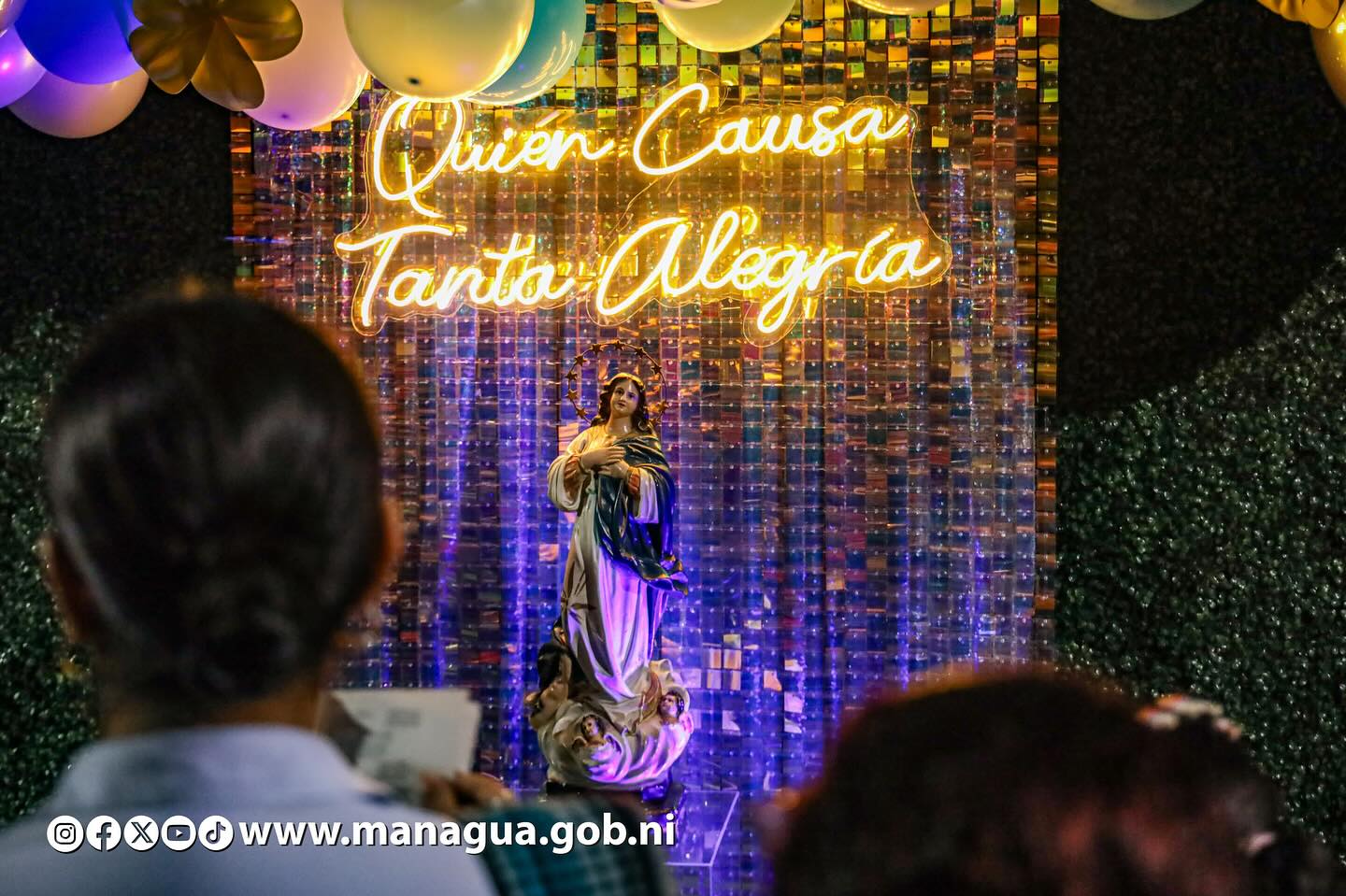 Abren inscripciones para el Concurso de Altares a la Purísima en Managua con premios de hasta C$15 mil