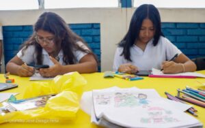 Estudiantes del Colegio Benjamín Zeledón muestran su talento en concurso de dibujos