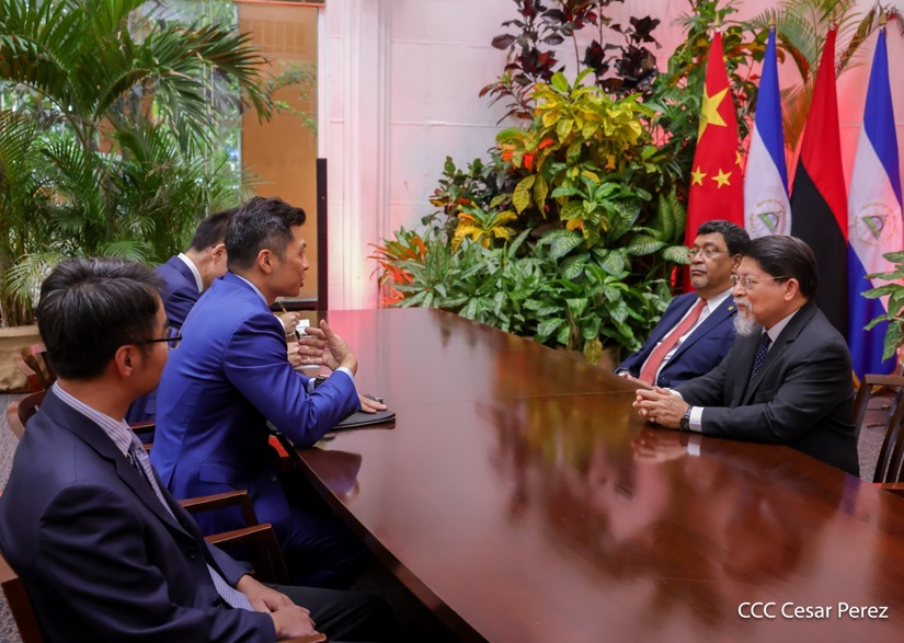 Nuevo Embajador chino y Cocancilleres nicaragüenses reafirman interés de seguir fortaleciendo las áreas de trabajo y cooperación