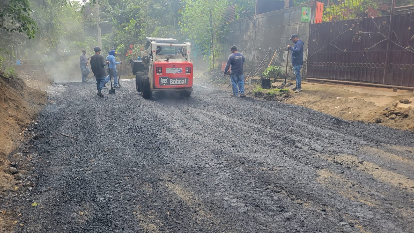 Mejoran la red vial del Distrito V de Managua con la construcción de 24 calles nuevas