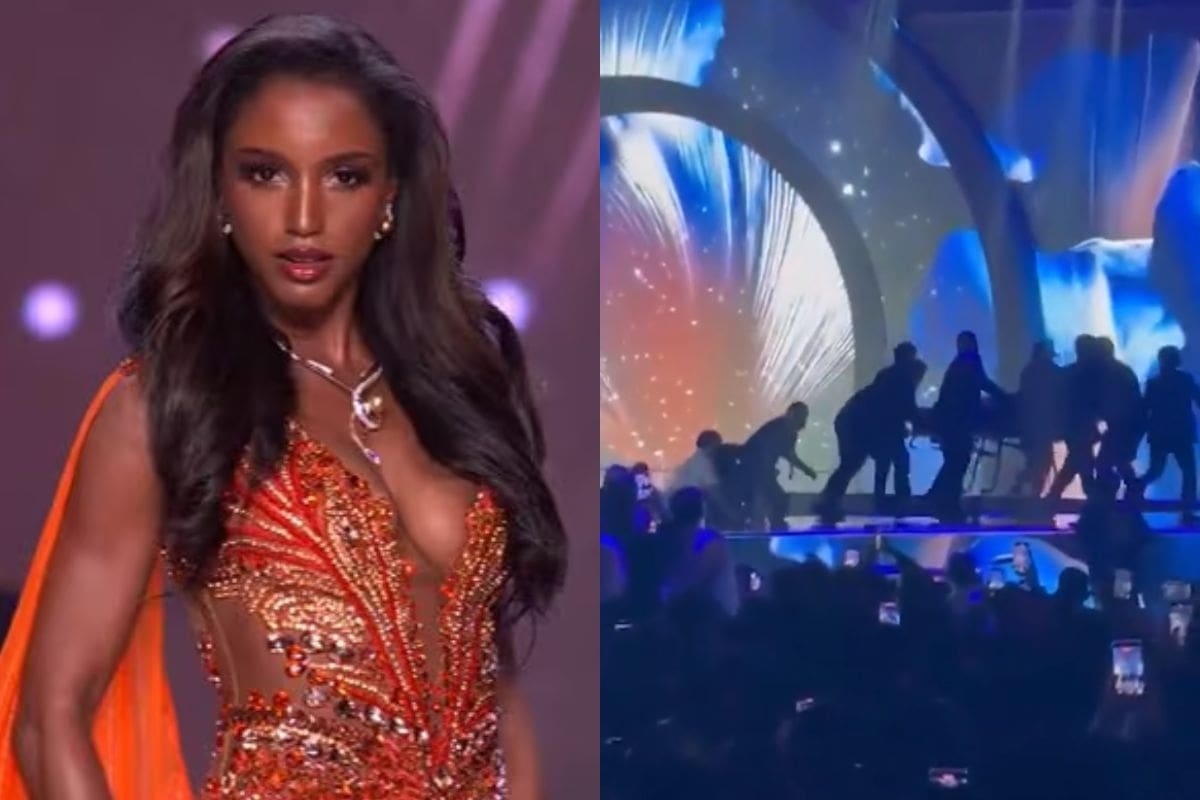 Miss Jamaica sigue hospitalizada tras su fuerte caída en Miss Universo 2025