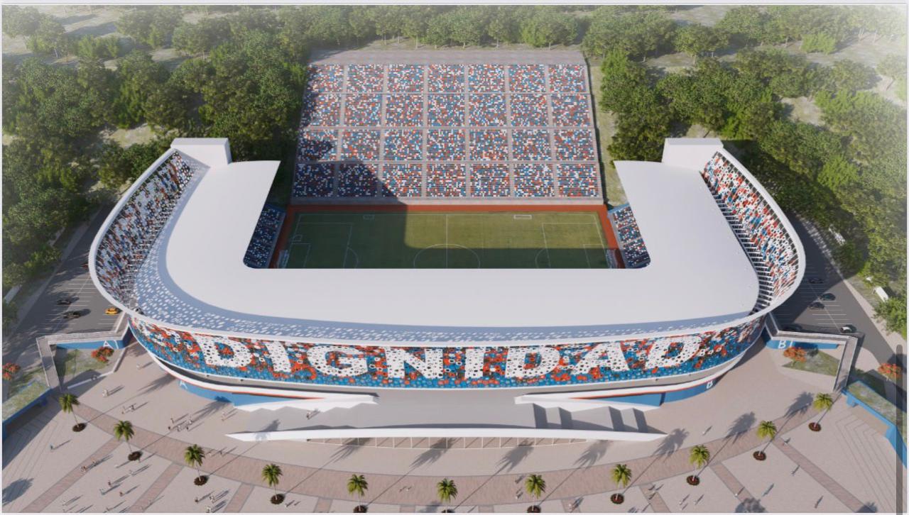 U$40 millones invertirá el Gobierno Sandinista en nuevo Estadio Nacional de Futbol Dignidad