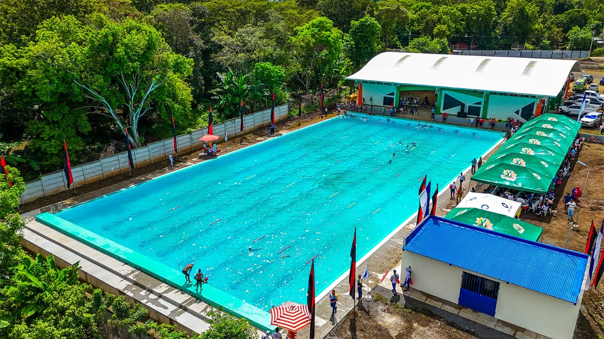 Construirán piscina olímpica en Jinotepe en homenaje a dos héroes víctimas del golpismo