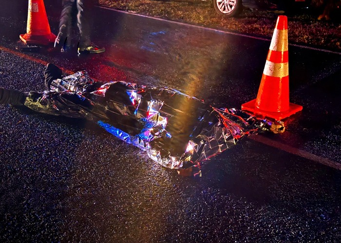 Conductor huye después de atropellar y matar a peatón en Rivas