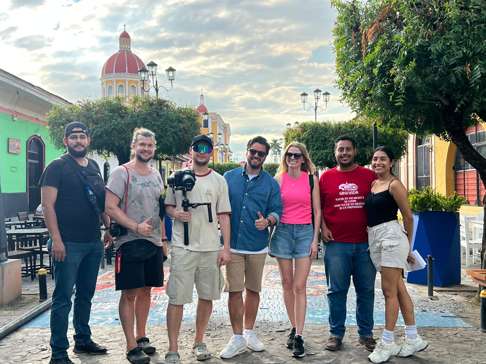 Equipo de la Lista de Erick culminan grabaciones en varias ciudades de Nicaragua