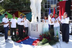 Autoridades de la UNP inauguran Plaza Palestina en solidaridad con ese pueblo