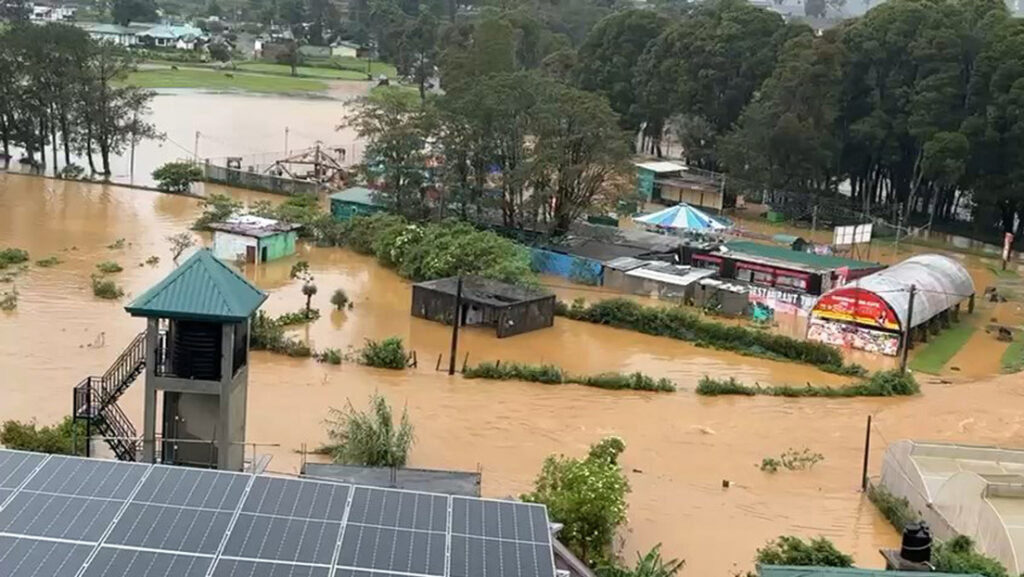 Fuertes inundaciones y deslizamientos de tierra en Sri Lanka