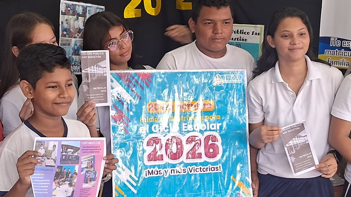 Más de un millón 750 mil alumnos matriculados para el Ciclo Escolar 2026