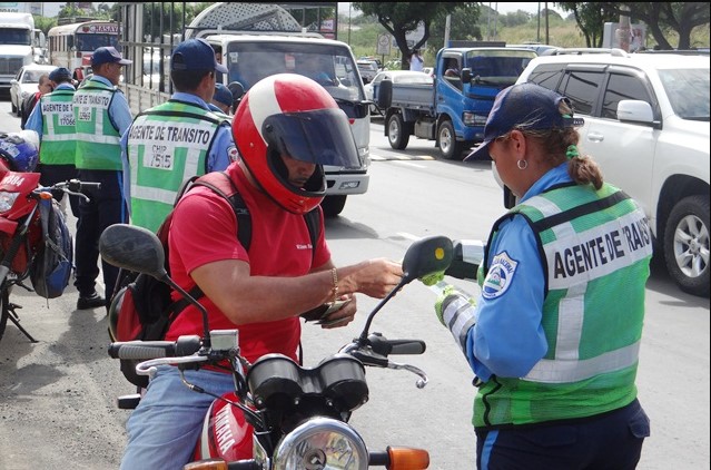 En Nicaragua sigue reduciéndose la cifra de muertes y lesiones por accidentes de tránsito