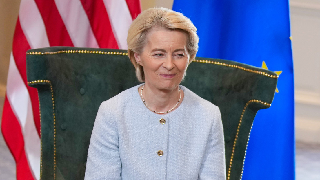 Von der Leyen asegura que recibió el apoyo de EEUU para prestar a Kiev activos rusos congelados