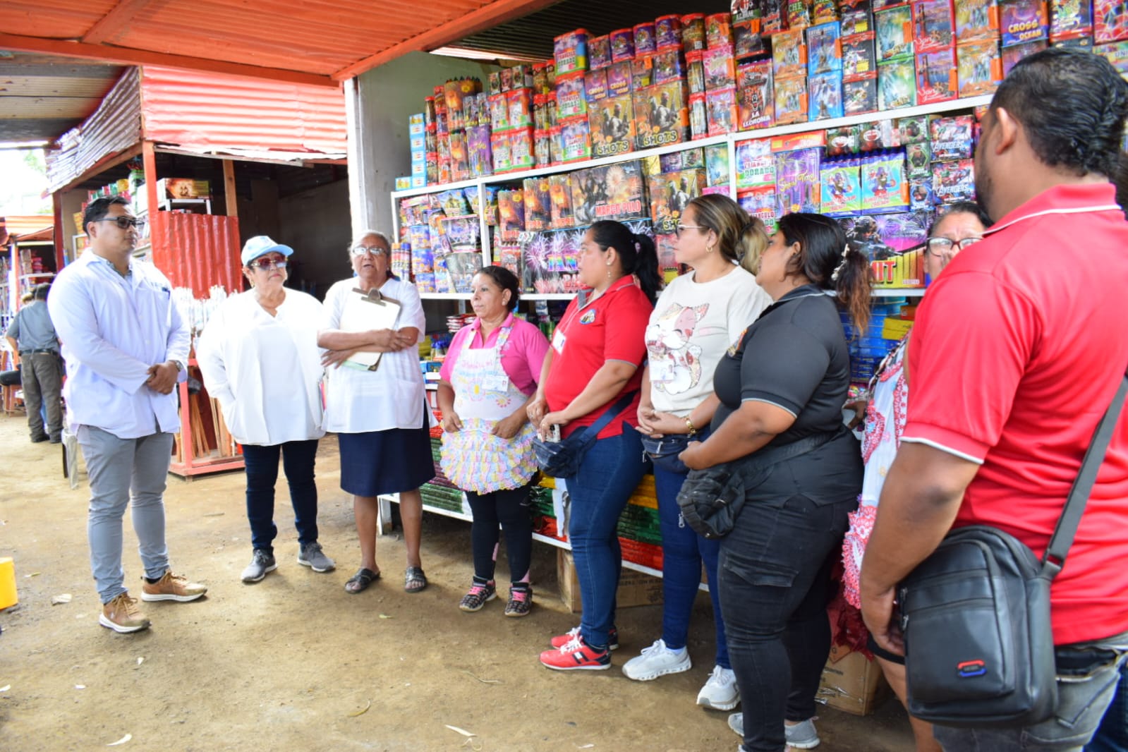 Supervisan medidas higiénicas en tramos de pólvoras para evitar proliferación de enfermedades