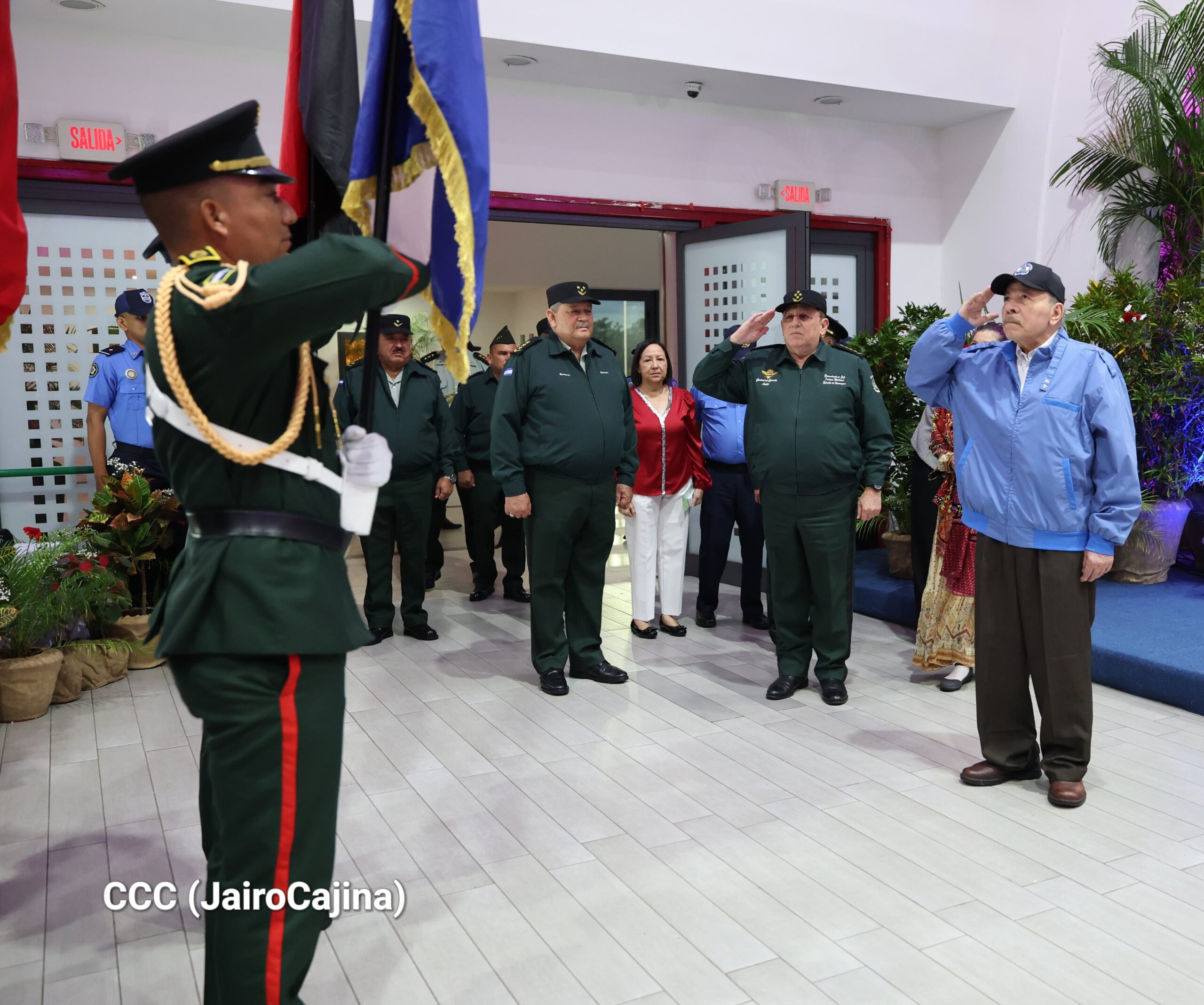Nuevos cadetes militares juran compromiso con la patria, lealtad y soberanía de Nicaragua
