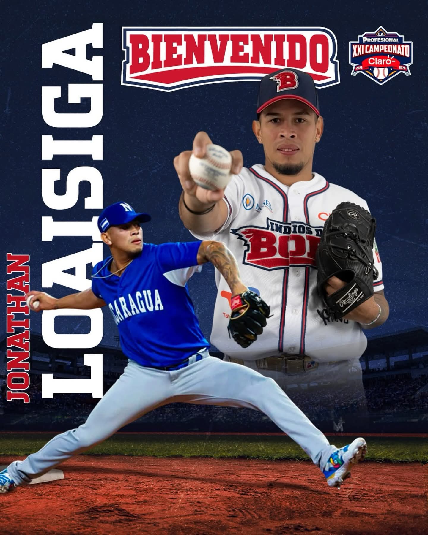 Jonathan Loáisiga lanzará con el Bóer en La Profesional de béisbol