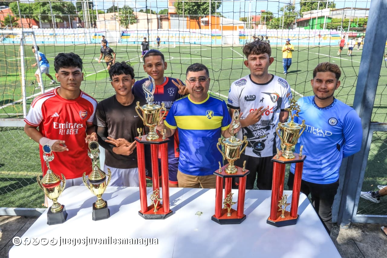 Llega a su fase final el Campeonato de Fútbol Sala de los Juegos Juveniles Managua 2025