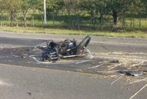 Motorizado muere arrollado en Chontales por un camión