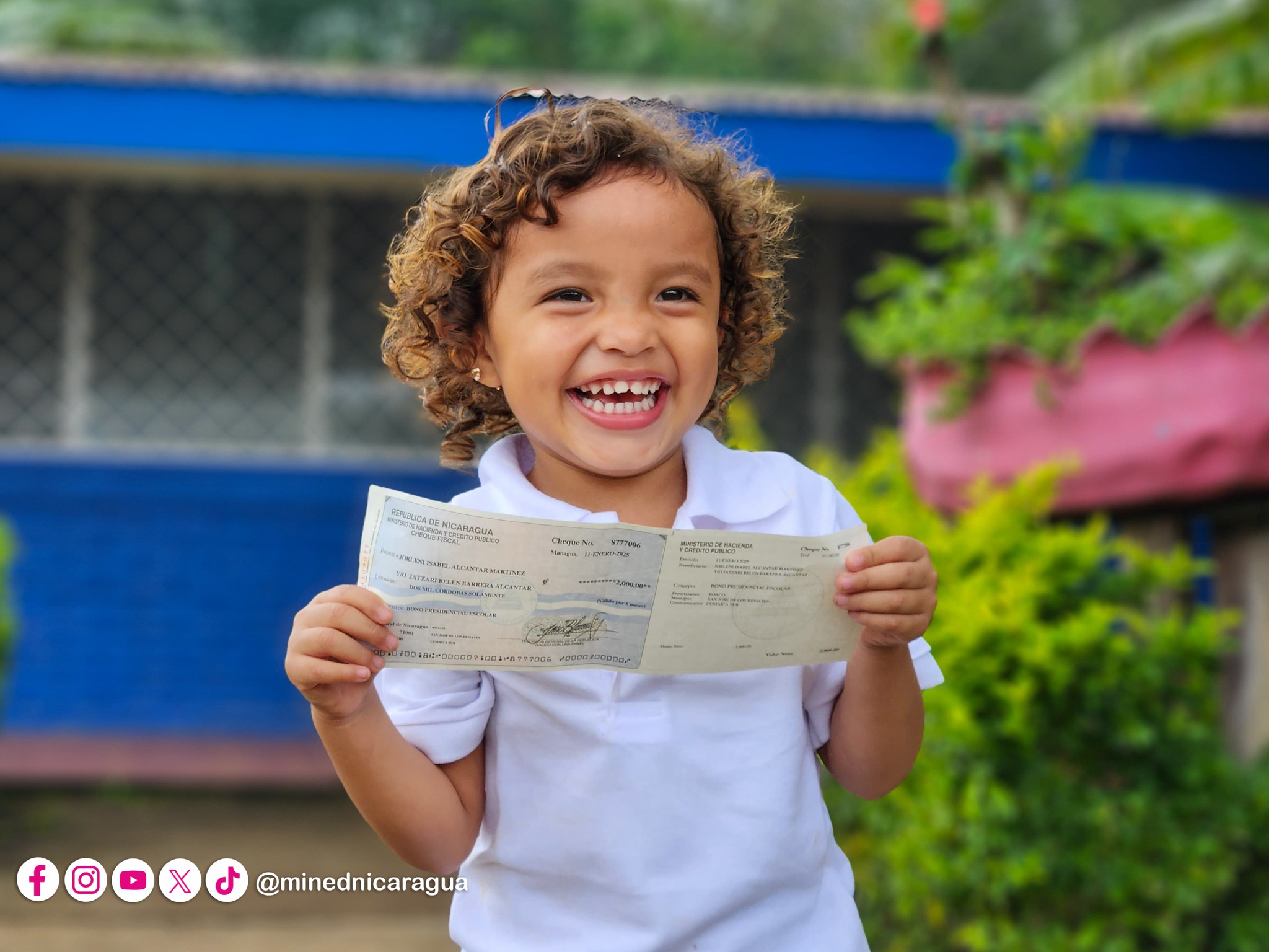 470 mil niños y niñas recibirán en enero el Bono Presidencial para Escolares