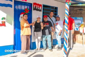 Comuna capitalina garantiza techo seguro y digno a familia del Distrito V