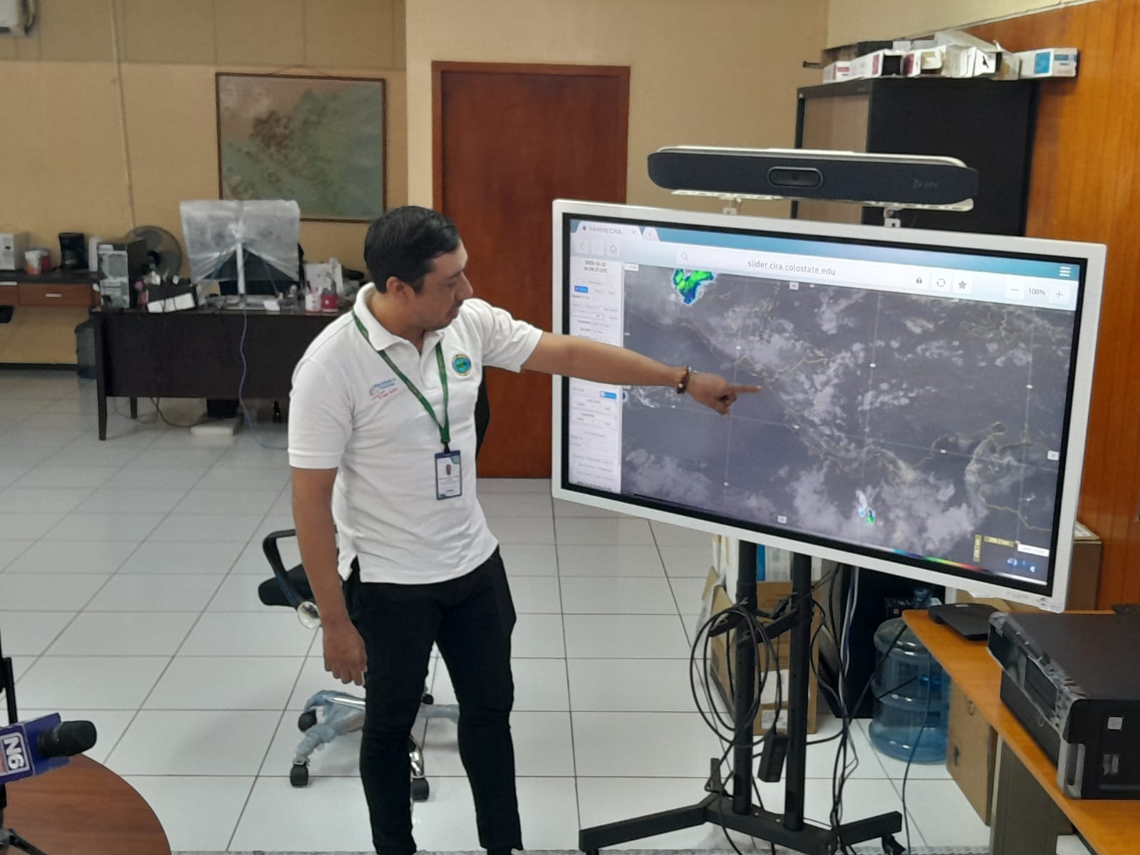Ineter pronostica lluvias de débiles a moderadas en la Costa Caribe