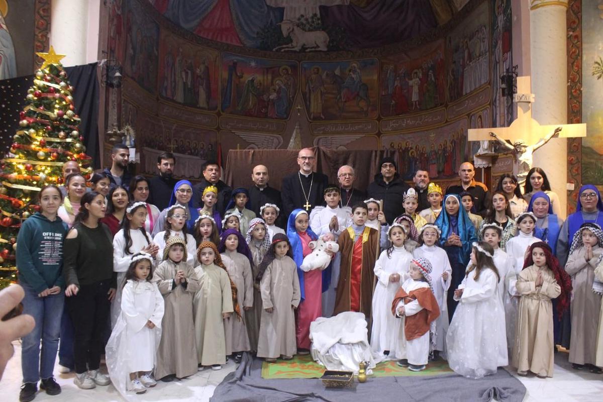 Los cristianos de Gaza celebran la Navidad por primera vez en dos años
