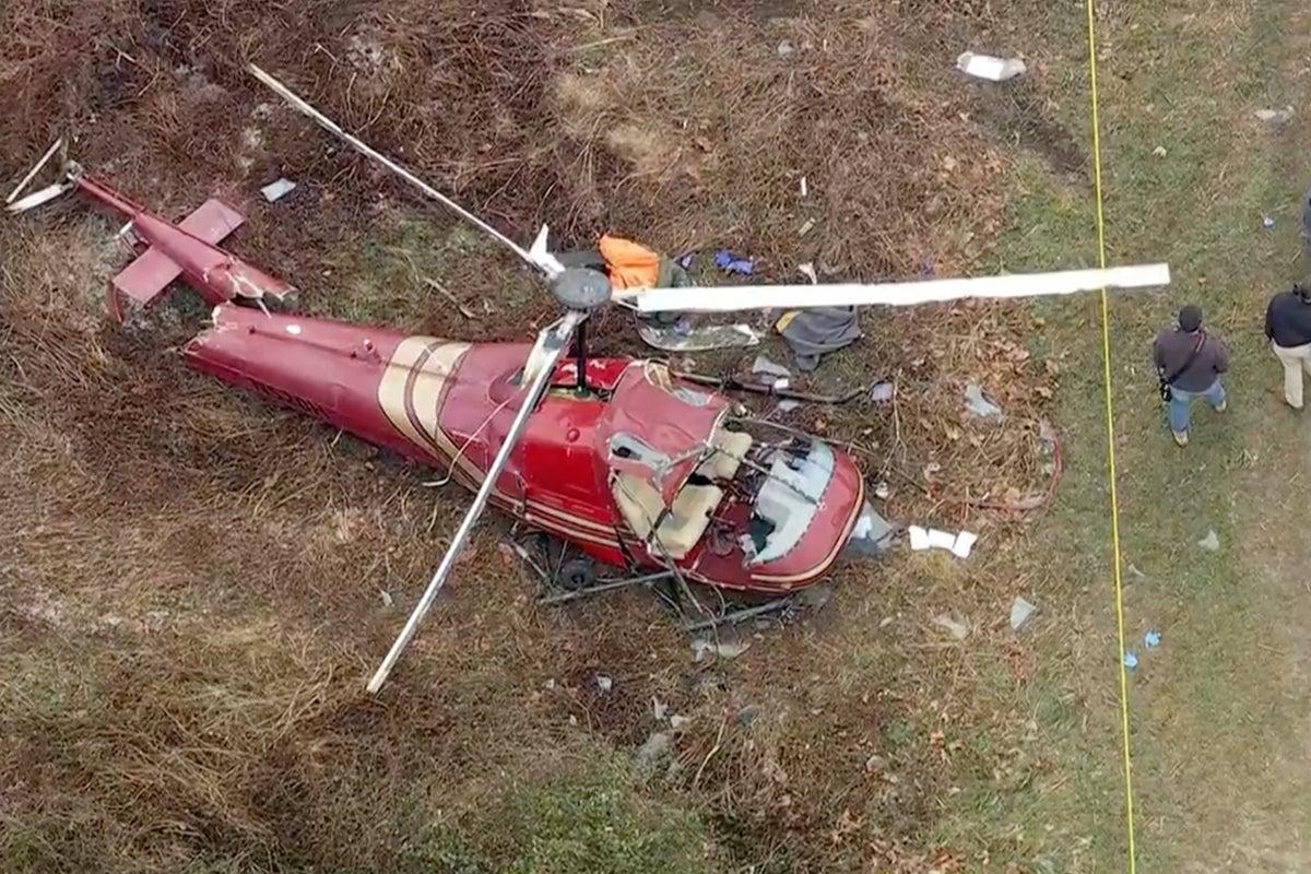 Un choque en pleno vuelo entre dos helicópteros dejó un muerto en Nueva Jersey