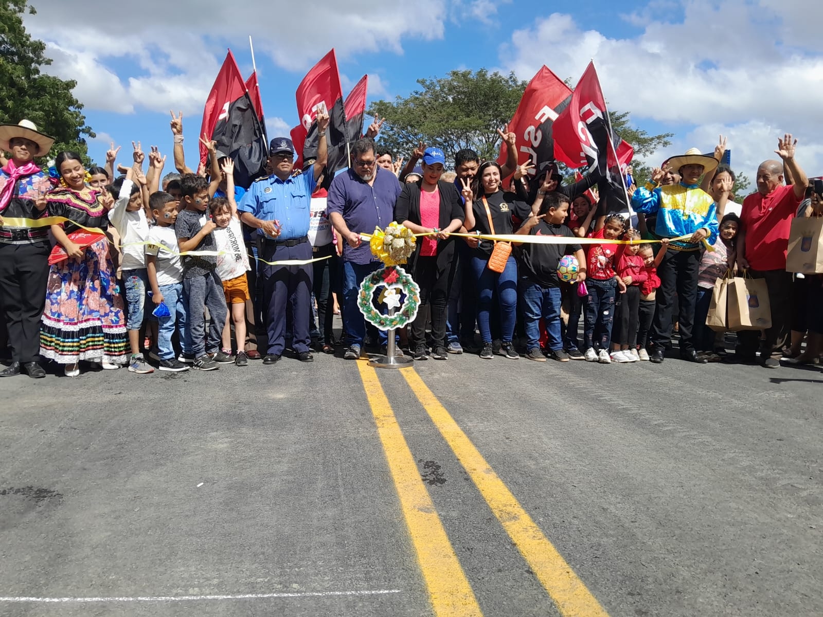 Managua finaliza con éxito el Programa Calles para el Pueblo tras entrega de obras en Distrito VI