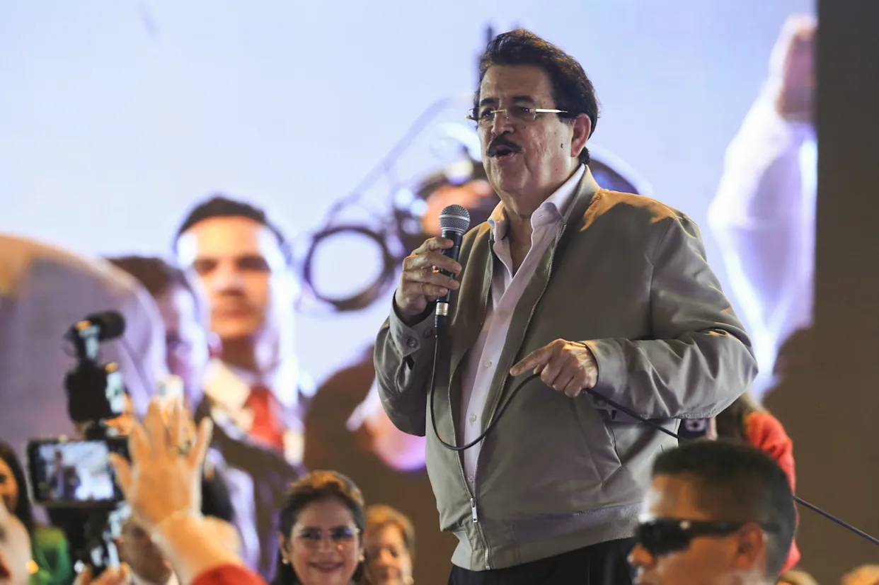 Expresidente Zelaya convoca a movilización ante fraude electoral en Honduras