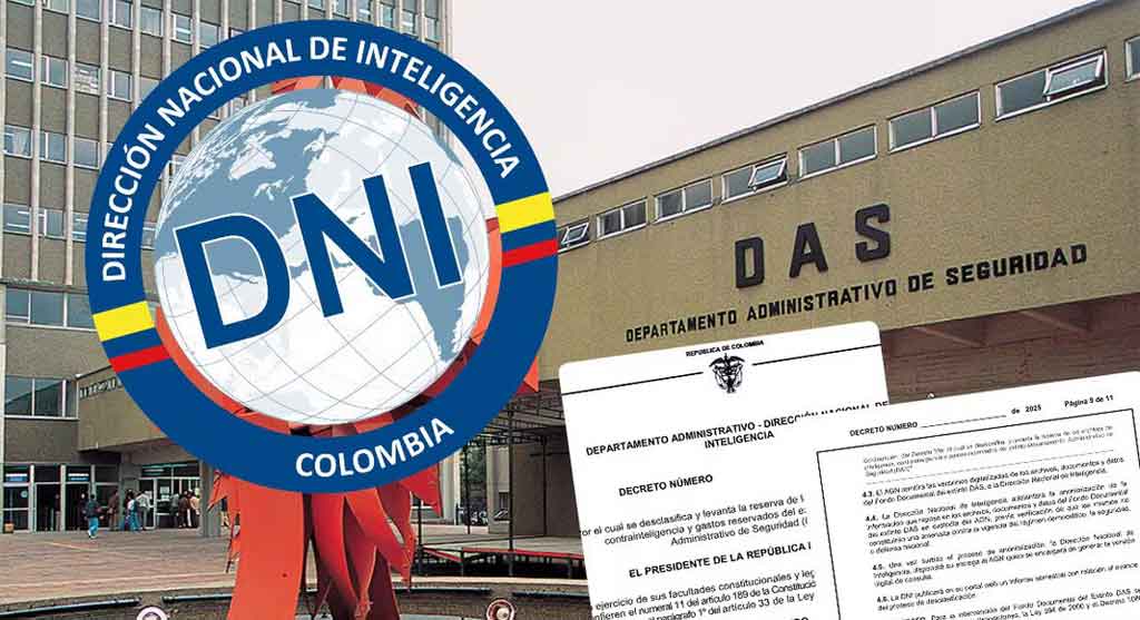 Oficializan desclasificación de archivo de inteligencia en Colombia
