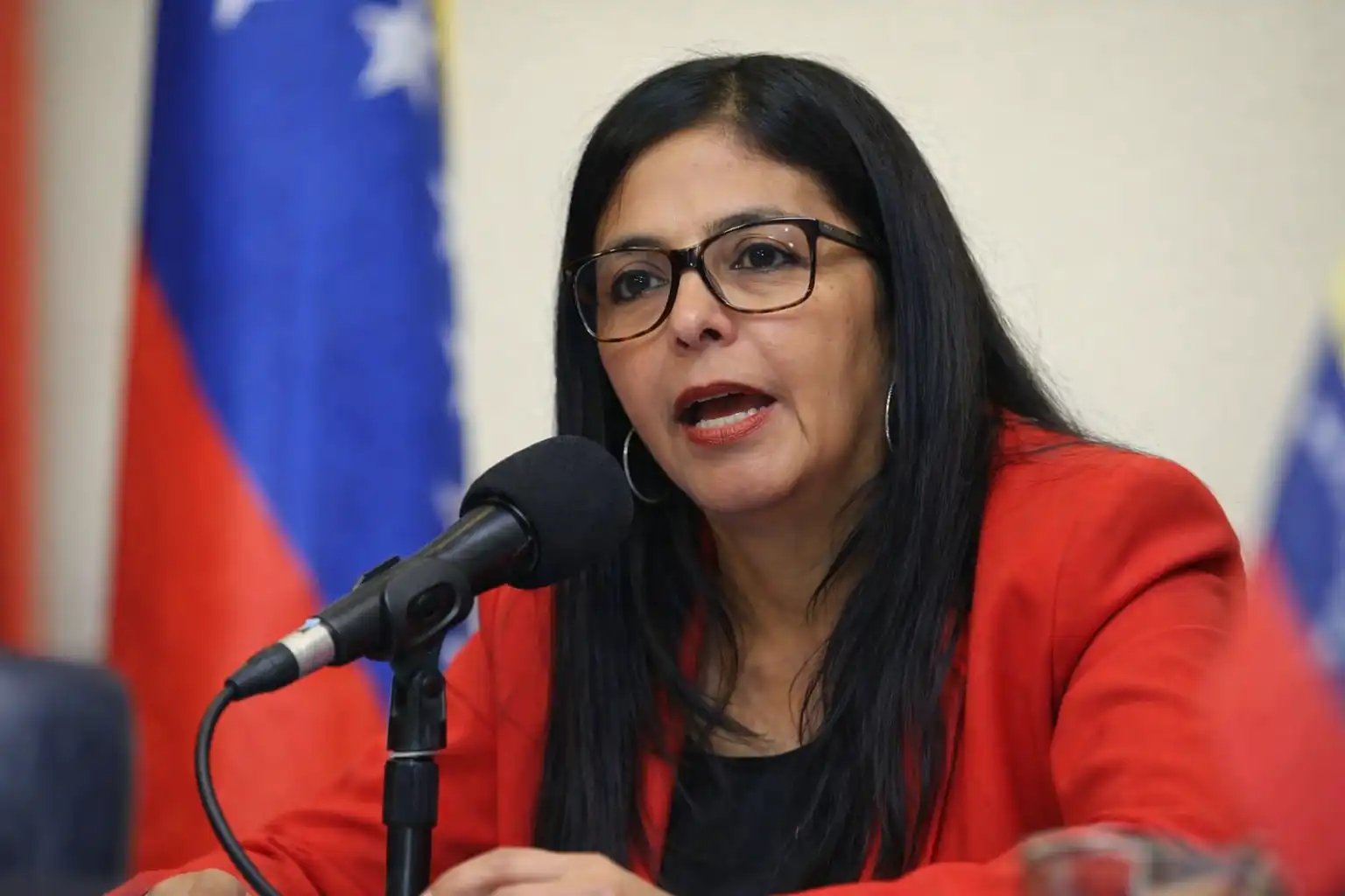 Delcy Rodríguez: El unico presidente de Venezuela es Nicolás Maduro