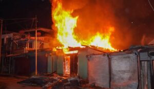 Siniestro consume totalmente tramos comerciales en Siuna