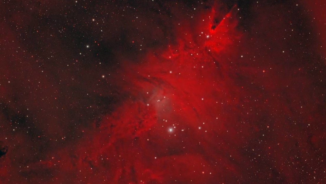 El ‘Árbol de Navidad cósmico’ se ilumina en una foto de la agencia espacial rusa