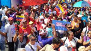 Más de 5.000 comunas se movilizan en Venezuela para exigir la liberación de Maduro y Cilia Flores