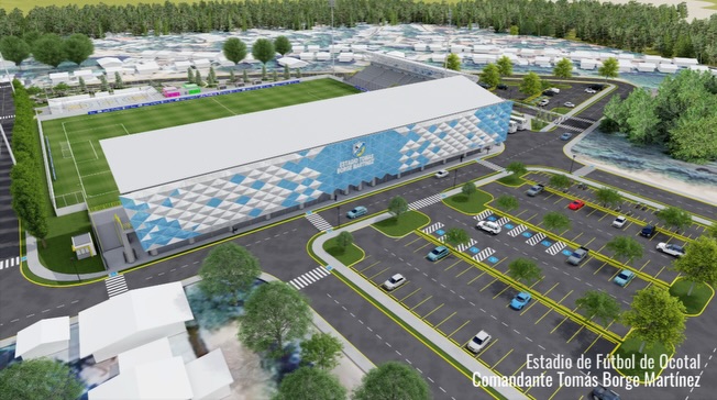 Gobierno Sandinista presenta diseño del nuevo estadio de fútbol en Ocotal