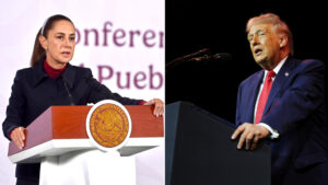 Sheinbaum responde al anuncio de Trump de atacar a cárteles mexicanos por tierra