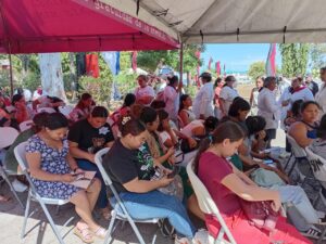 Hospital Bertha Calderón amplían atenciones especializadas en megaferia