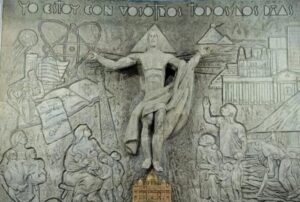 Gobierno restaura el Cristo Resucitado, acción que simboliza la voluntad firme de proteger y legar patrimonio