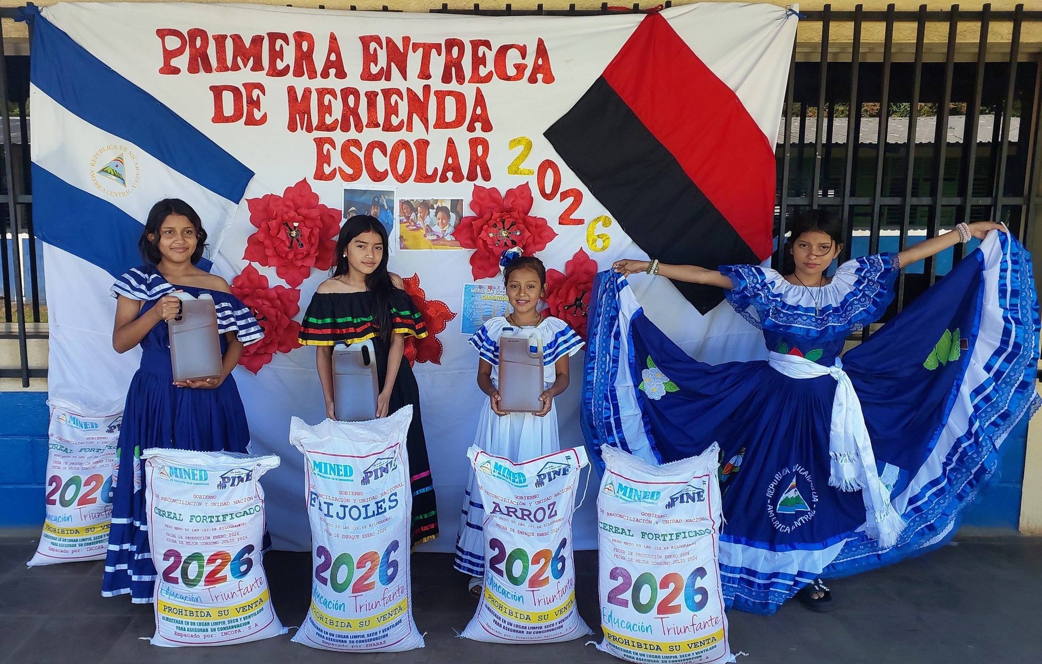 Llega la Merienda Escolar a Carazo para más de 30 mil niños