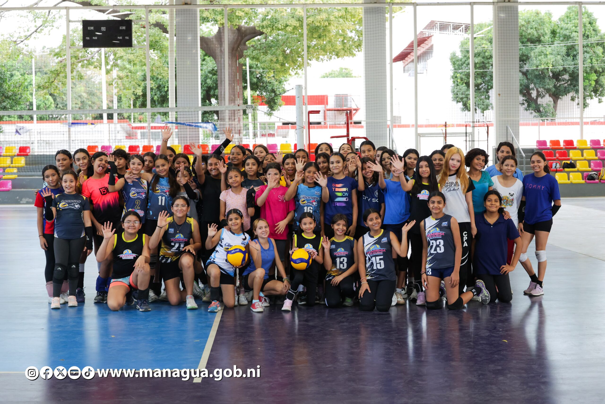 Academia municipal de voleibol inicia formación de nuevas generaciones de atletas