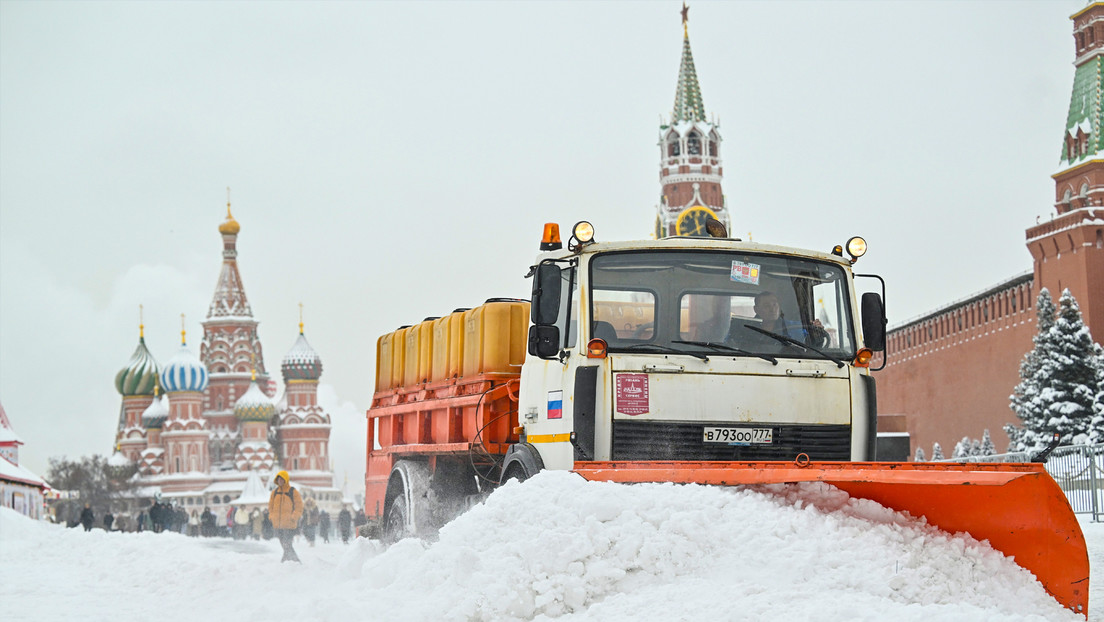 Enero de 2026 es el mes más nevado en Moscú de los últimos 203 años