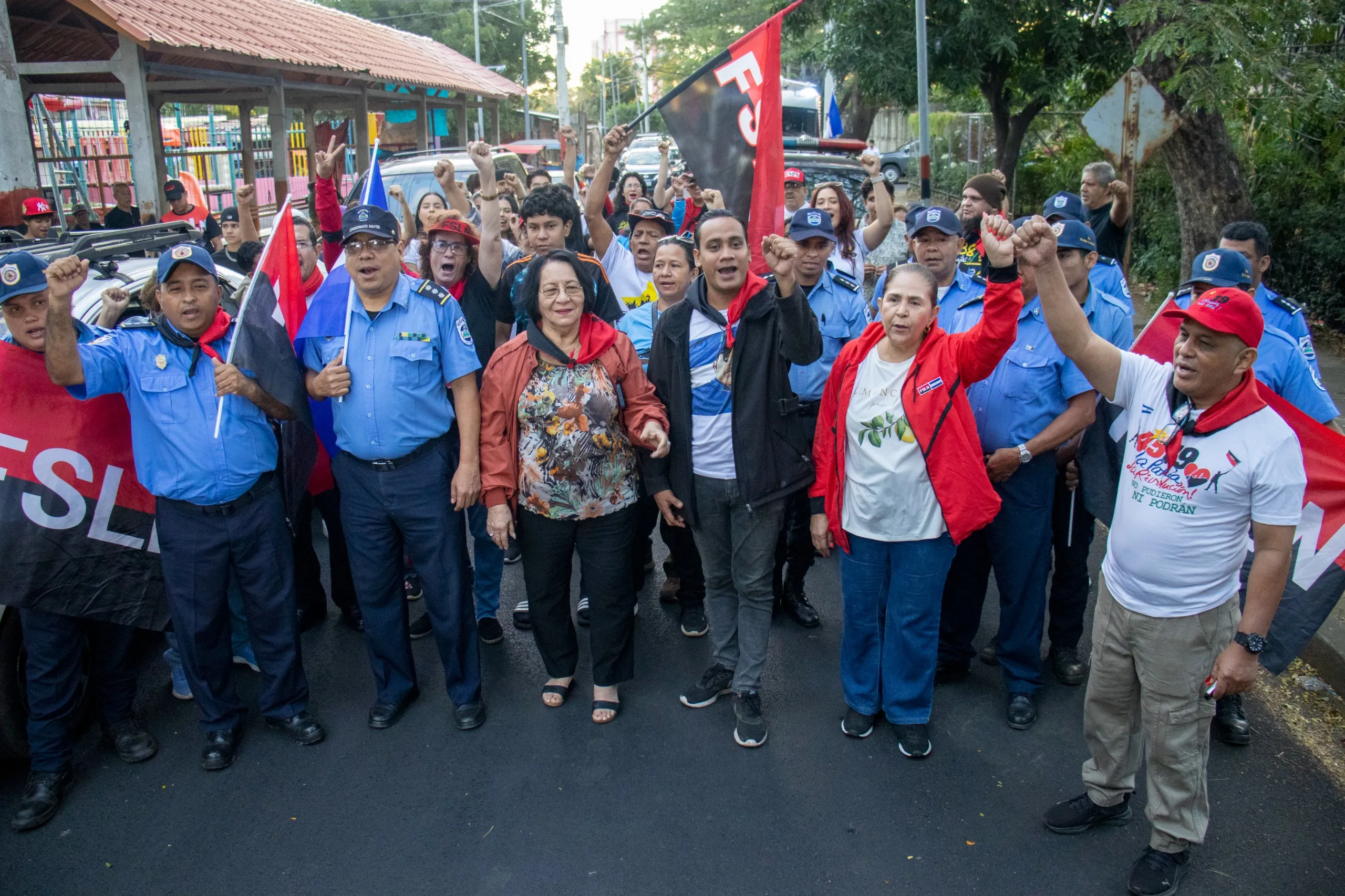 Nicaragua recibe Febrero Victorioso con masivas dianas por la paz y la reconciliación