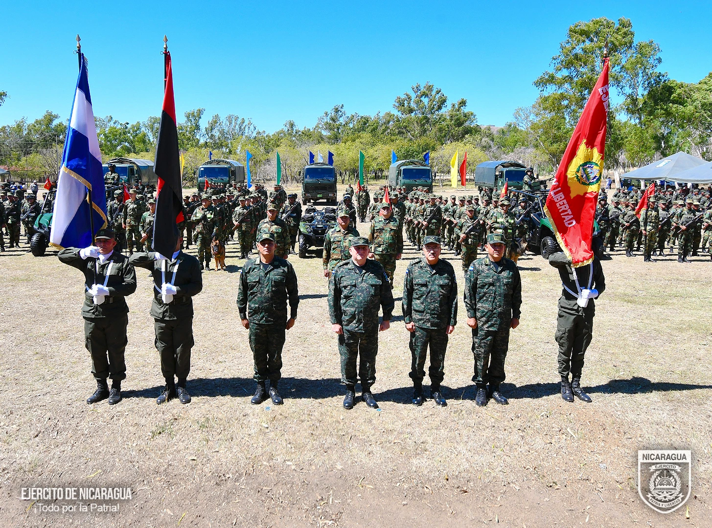 Nombran a nuevo Jefe del 6° Comando Militar Regional del Ejército de Nicaragua