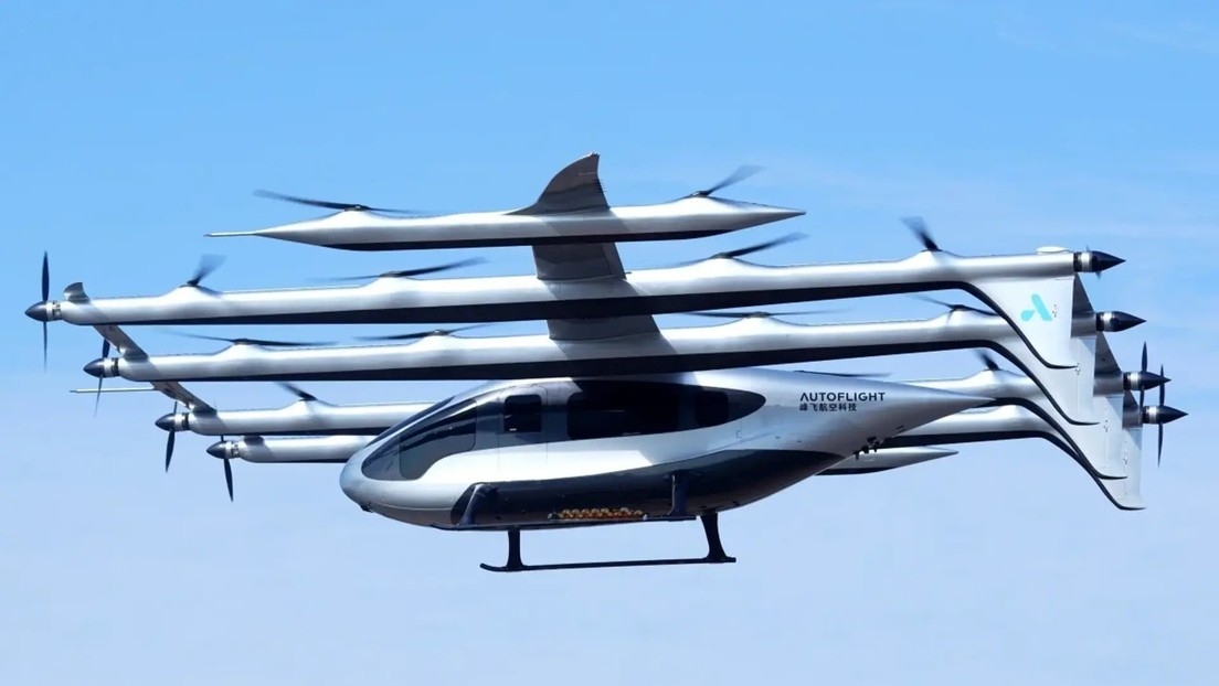 China presenta el auto volador más grande del mundo