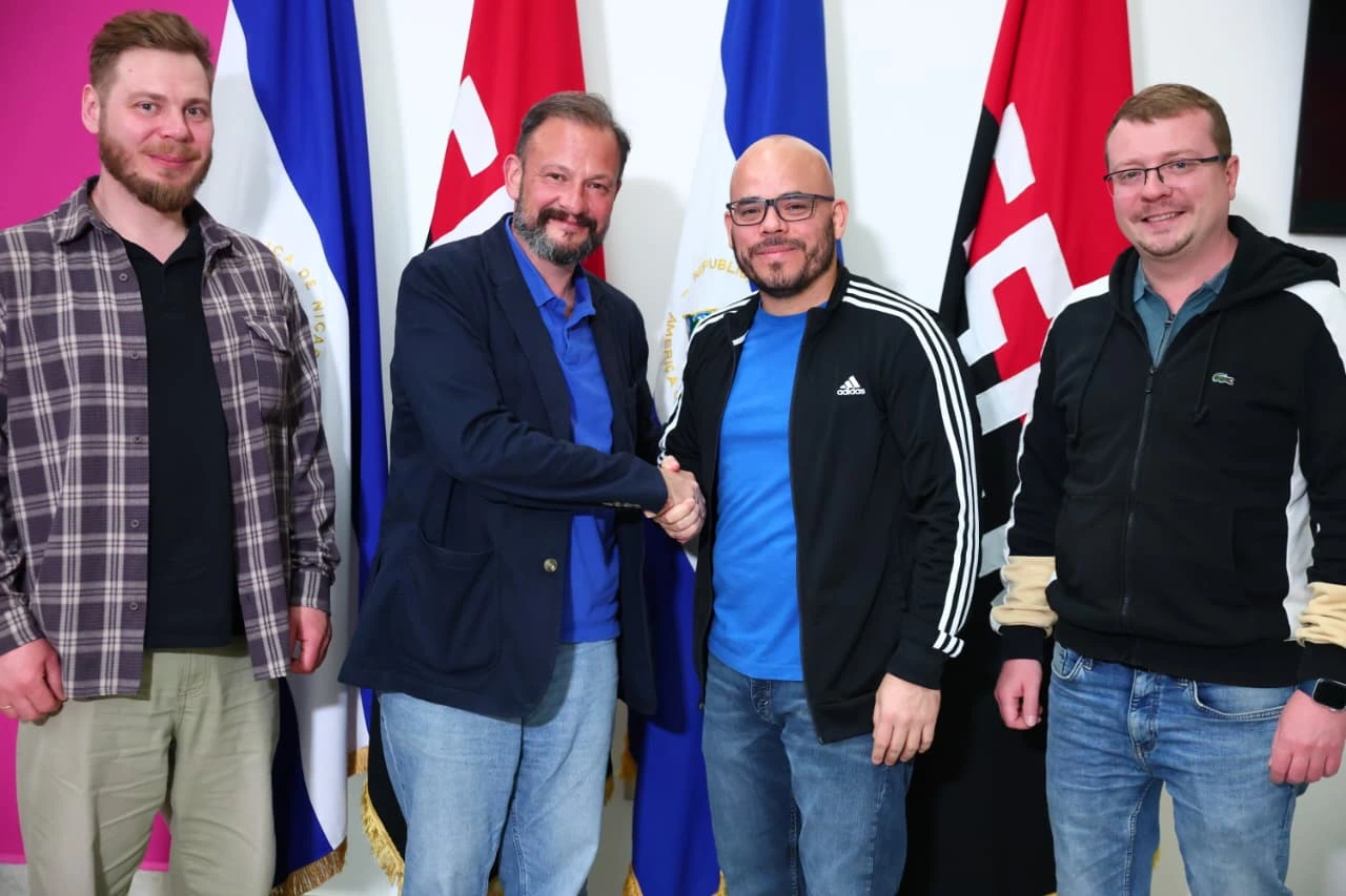 Llega equipo de canal ruso para seguir promoviendo a Nicaragua ante el mundo