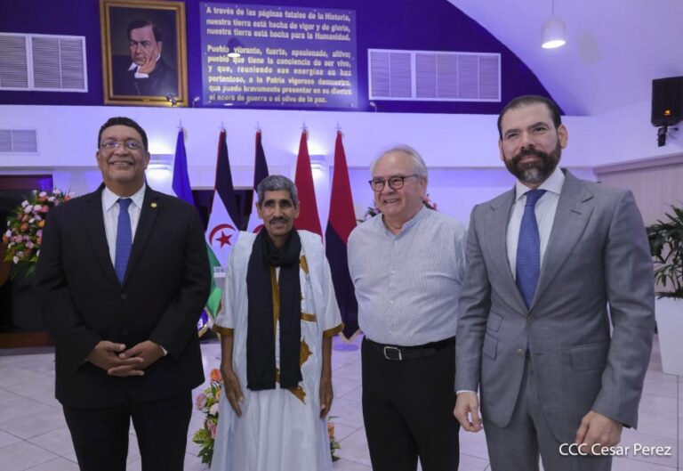 Nicaragua celebra el 50 aniversario de la República Árabe Saharaui Democrática